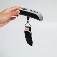4pcs Luggage Scale, Digital Scale, Portable Scale, Hook Scale, Package Scale, 110.23LB Mini Hanging Scale, Portable Spring Lift Scale, Fishing Scale - Grey - View 14