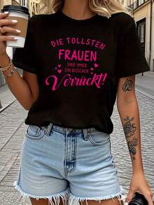 Women T-Shirts - Black - View 9