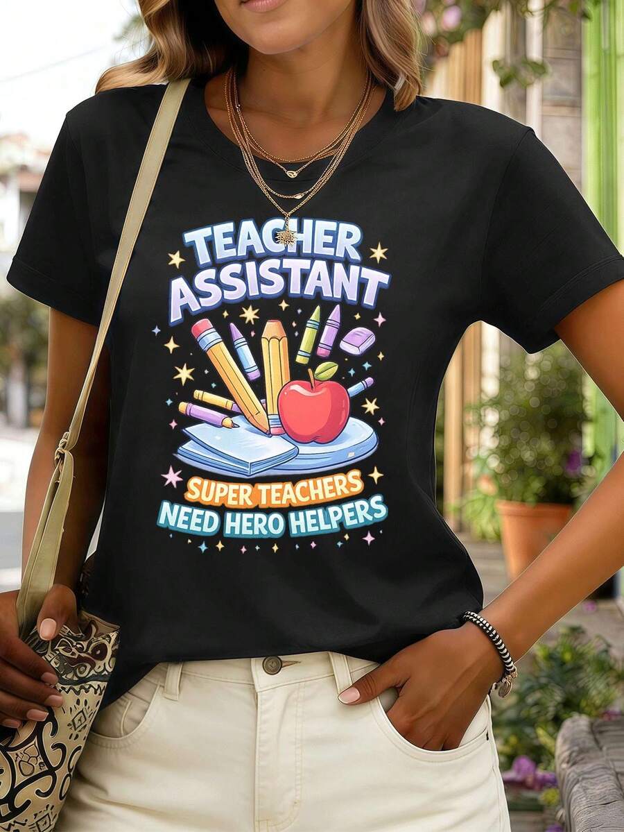 Women T-Shirts - Black - View 1