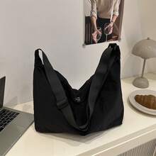 2026 Bolso bandolera de cuero genuino, diseño minimalista para uso diario. - Rojo - Ver 8