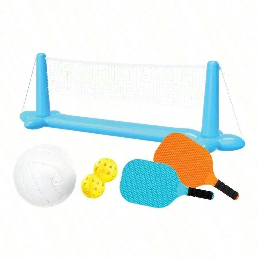 2-1 Pool Volleyball And Pickleball Set - Default - View 1