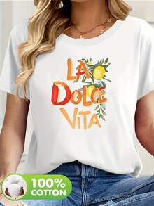 Women T-Shirts - [White] - View 1