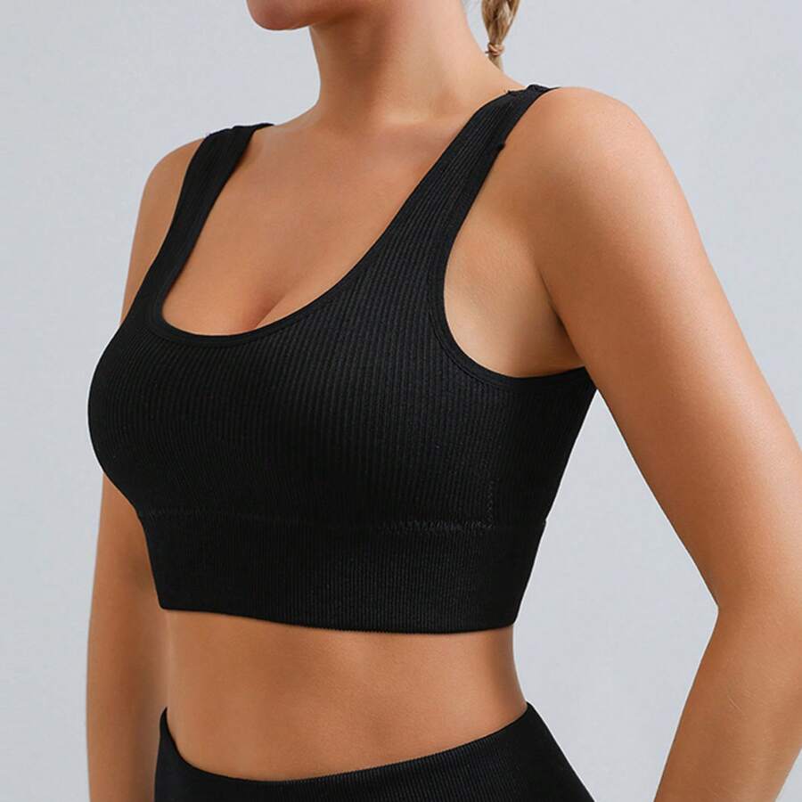 Women Sports Tees & Tanks - Black - View 1