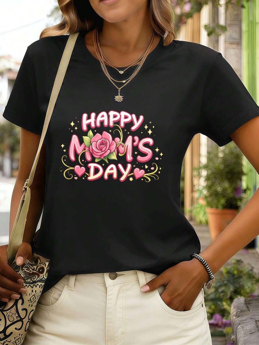 Women T-Shirts - Black - View 1