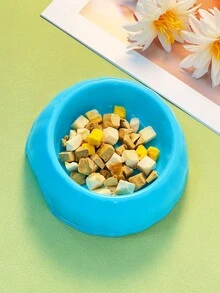 1 chiếc bát ăn cho thú cưng siêu nhẹ, mỏng, dùng cho mèo, động vật nhỏ, chó nhỏ. Kích thước rất nhỏ, nhẹ và mỏng, không chịu được va đập, nên chỉ thích hợp để cho động vật nhỏ ăn. - Nhiều màu - Xem 15