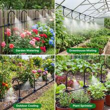 Senmeo 100Pcs 49.2Ft Automatic Drip Irrigation System, Garden Watering Irrigation Kit With 15pcs Adjustable Copper Nozzles, For Raised Bed, Lawn, Greenhouse - Bộ dụng cụ phun 49,2ft - Xem 7