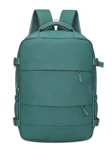 Mochila de mujer, mochila de viaje de gran capacidad, mochila para ir al trabajo/escuela, bolso de portátil de moda, bolsa de viaje de negocios de corta distancia, cumple con las regulaciones de Ryanair, Wizz Air y otras aerolíneas - Multicolor - Ver 11