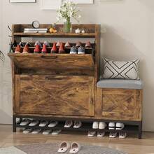 Shoe Cabinets - Brown - View 4