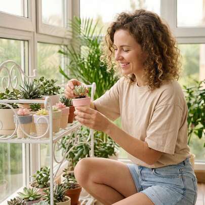2个可爱装饰冰淇淋多肉植物花盆，现代陶瓷小花盆，甜点花盆，可爱屁股造型花盆，适用于多肉植物、仙人掌，家居装饰，园艺用品