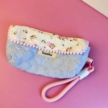 1pc Large Capacity Stationery Bag, Pencil Case, Multi-Function Cosmetic Storage Bag, Portable Organizer Pouch, Suitable For Office, School - Multicolor - View 8