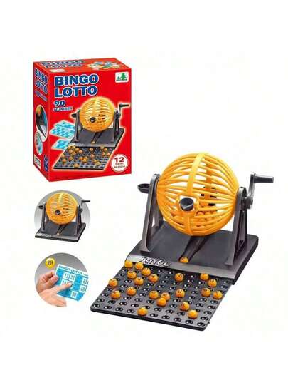 1个宾果转盘游戏，减压玩具，生日/返校/复活节礼物