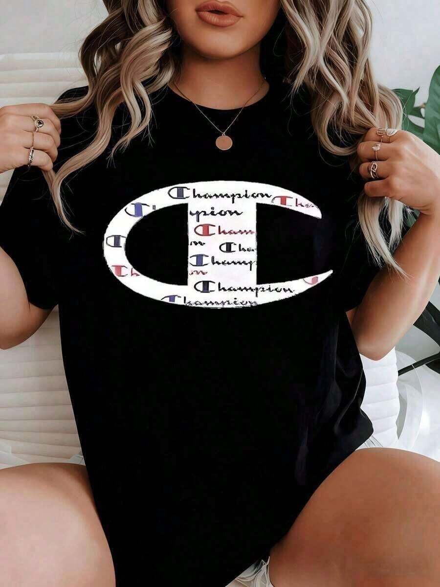 Women T-Shirts - Black - View 1