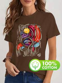 Women T-Shirts - Black - View 7