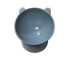 1pc Pet Feeding Bowl With Inclined Rim For Neck Protection, Large Diameter Dog/Cat Food/Water Bowl Made Of PP Material, Anti-Spill Feeding Dish - 100ml - View 9