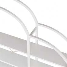 Étagère de rangement - 1 article blanc - Voir 8