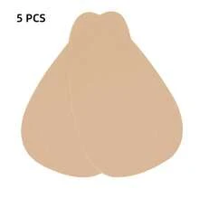 10/20pcs Thin Non-Slip Water Drop Shaped Invisible Lift Bra Pads, Suitable For Large Bust Women To Prevent Sagging, Fit For A-E Cup - Multicolor - View 15