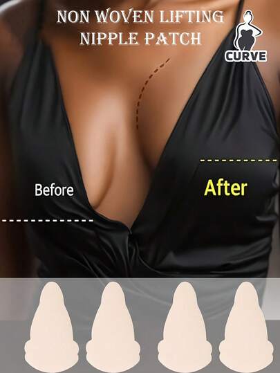 10pcs Invisible Nipple Covers, Skin-Friendly Breathable, Super Sticky Nipple Pasties, Suitable For Backless, Strapless Deep V Dresses, A Great Helper For Summer Outfits!