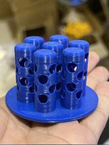1 khuôn in 3D dùng để trồng cây thủy canh, 1 củ tỏi, 1 củ hành lá, bộ dụng cụ làm vườn tại nhà tự làm. - Nhiều kiểu dáng - Xem 5