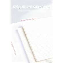 80 Sheets Grid Notebook, Sketchbook, Memo Pad, Graph Paper, Notepad, Squared Paper, Calculation Draft Paper, Sketch Paper, Student Grid Notebook, Art Sketchbook - Rectangle - View 5
