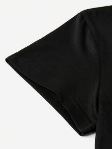 Women T-Shirts - Black - View 3