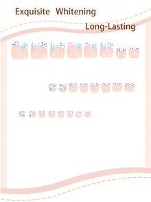 Conjunto de 48 adesivos de unhas retangulares e quadrados, com estampas elegantes de flores, listras azuis, laços, bolinhas pretas e francesinha branca. Unhas postiças de cobertura total, ideais para mulheres e meninas, perfeitas para festas de verão, trabalho e uso diário. Inclui 2 cartelas de cola, 2 mini lixas de unha e cola em gel (cor aleatória). - Multicolorido - Ver 5