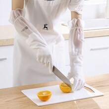 Thick Protective Cleaning Gloves, Waterproof Tear-Resistant Durable, Blocks Coffee & Grease, Multi-Purpose Household Cleaning Gloves - View 10