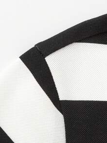 Balabala Girls' Short Sleeve T-Shirt, Tween Girls' Summer Polo Shirt, Casual Top, Breathable & Antibacterial - Black and White - View 12