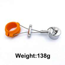 Penis Trainer Adjustable Weight Weight-Bearing Exercise For Testicles Dick Strength Training Sex Toy Adult Men Toys - Silver - View 15