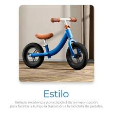 Balance Bike Without Pedals For Children, Green,  And Adjustable For Learning - 藍色的 - 查看 10