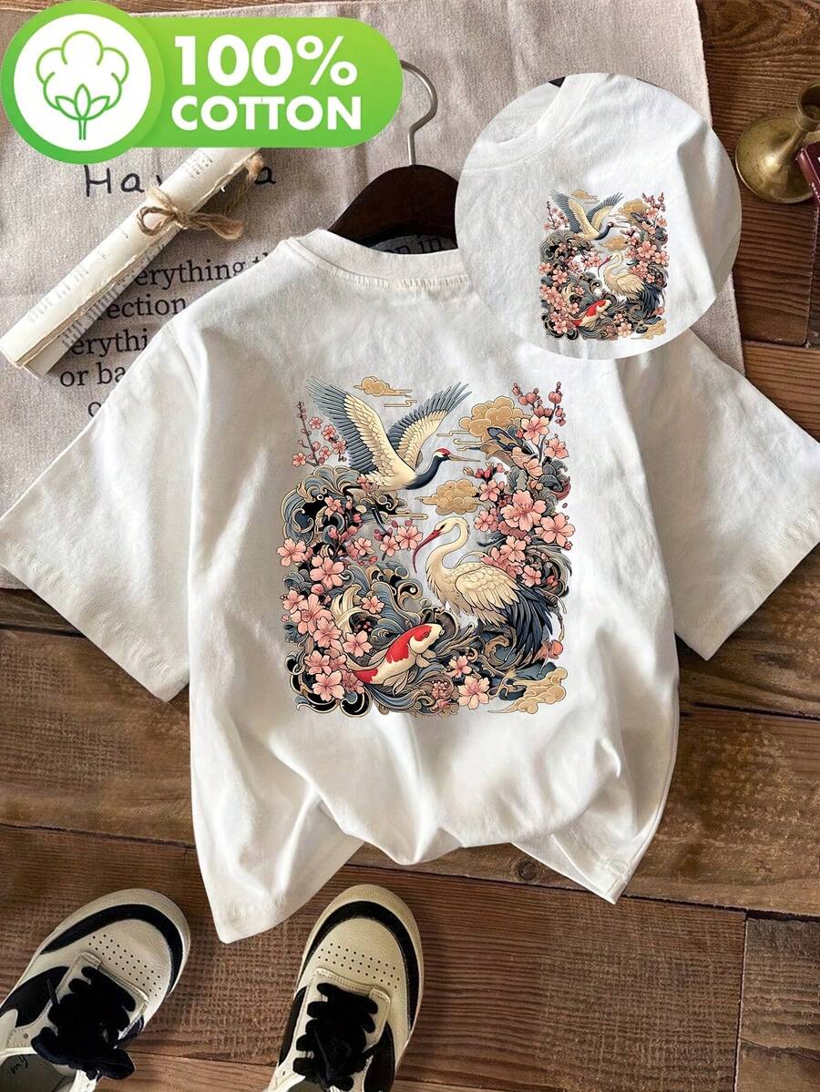 Women T-Shirts - [White] - View 1