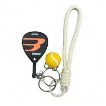 Bullpadel Padelracketnyckelring, Mini Padelracketdesign, Unisex, Väsktillbehör, Lämplig för bil, Plånbok och ryggsäck, Perfekt julklapp - Multifärgad - Visa 12