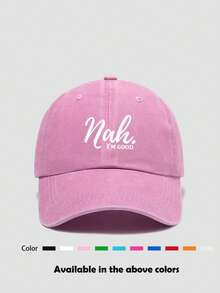 1pc Unisex Baseball Cap, Casual Letter Print Sun Hat Suitable For Daily Wear, Outdoor Activities, Travel, Hiking, Skiing, Spring & Autumn - Multicolor - View 12