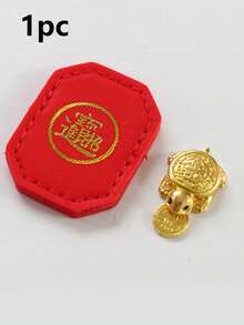 1 pièce Décoration de tortue Feng Shui apportant la richesse, tortue porte-bonheur, longévité, prospérité et ornement de bon augure - Multicolore - Voir 13