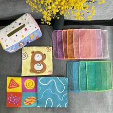 14 Stück Baby Kognitions-Papierzieh-Spielzeug-Set, Feinmotorik-Spielzeug, Reise-Lernspielzeug zur Förderung der frühen Kognition, Gedächtnis- und Greifübungen, Weihnachts- und Geburtstagsgeschenke für Jungen/Mädchen - QBX116A - Übersicht 8