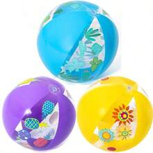 Turn Your Pool Or Beach Day Into A Real Water Party! Our Inflatable Water Balls Come With An Air Pump, Letting You Roll, Float And Play On The Water In The Most Thrilling Way. Featuring Fresh Fruit And Cactus Tropical Styles, This Is The Ultimate Toy For Fun And Unforgettable Memories. - Multicolor - View 8