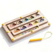 Tablero magnético de madera con números y colores, juguete de clasificación, conteo y emparejamiento de colores para niños de 3+ años - Multicolor - Ver 11