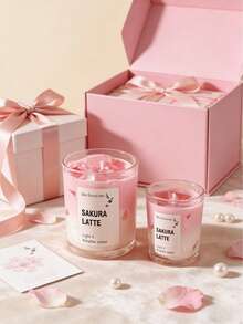 Ice Matcha Latte Scented Candle, Ice Matcha Scented Candle, Made Of Soy Wax And Gel Wax In Ice Cube Shape - Green Tea And Vanilla (Ice Matcha Latte) - Multicolor - View 8