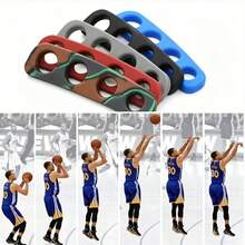1 buah Pelindung Jari Koreksi Tembak Bola Basket, Pelindung Koreksi Bentuk Tangan Anti-Keseleo untuk Meningkatkan Akurasi Tembak, Alat Latihan Bola Basket untuk Anak-anak, Remaja & Pemain Dewasa - A - View 1