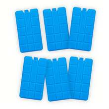 2pcs Reusable Ice Packs And Ice Containers Ultra-Thin Design For Long-Lasting Cooling Leak-Proof And Durable Essential For Refrigeration Picnics And Outdoor Activities Contact-Free Food Storage Heavy-Duty HDPE Material Blue And Green Color Ultra-Thin Design For Space-Saving Long-Lasting Cooling Performance - Multicolor - View 9