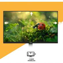 AOC Monitor 27B30H 27 Pulgadas, Full HD, 100Hz, IPS, 1xHDMI, 1xVGA, Negro - Ver 9