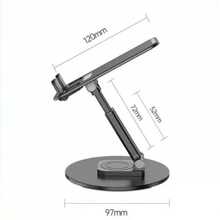 1pc Foldable Desktop Phone Stand, Suitable For Watching TV Series, Studying And Working, Portable, 4 Colors Available, Ideal As Birthday Gift, School Supplies - A - View 9