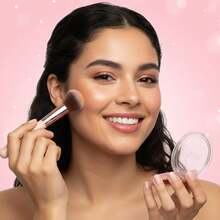 PINK KEY HIGH-SHINE PEARL LIGHT EFFECT POWDER HIGHLIGHTER - 1 - 查看 5