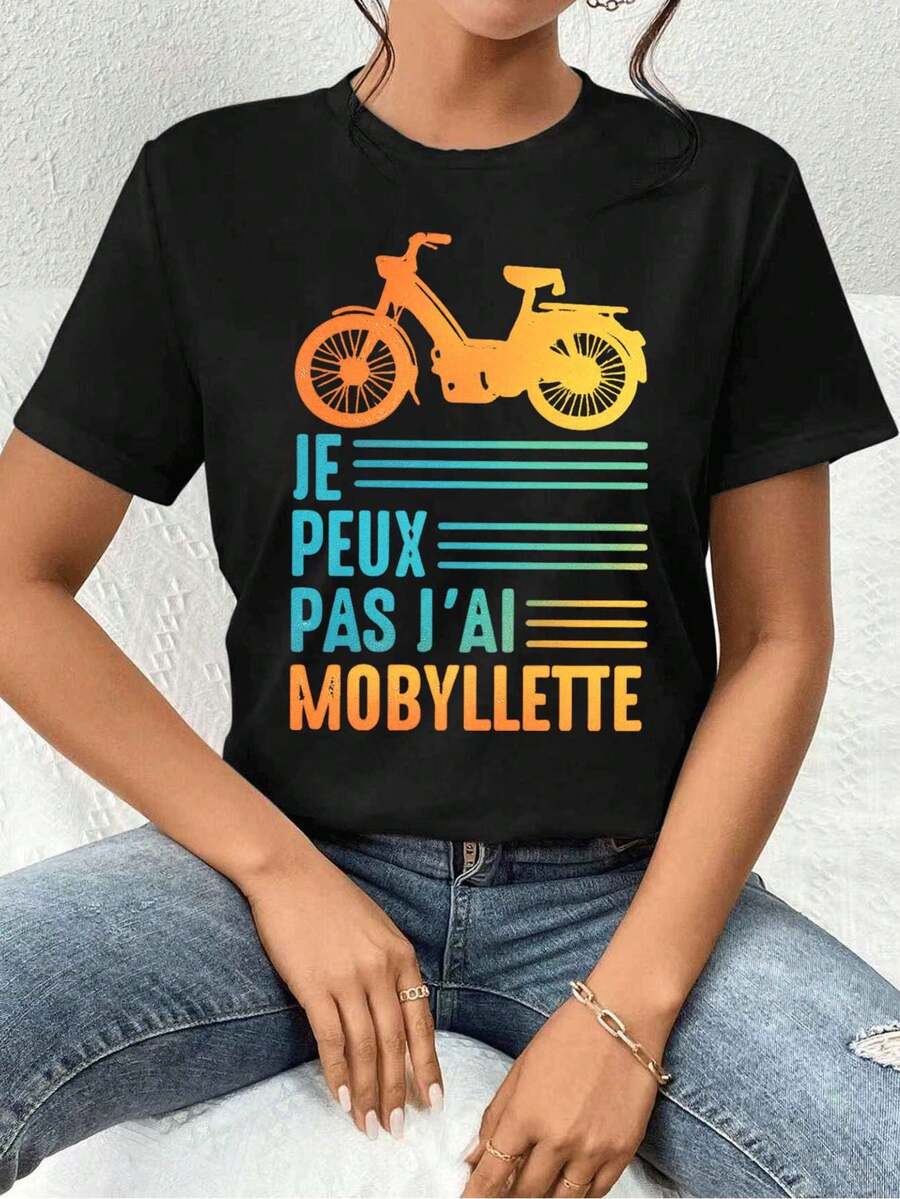 Women T-Shirts - Black - View 1