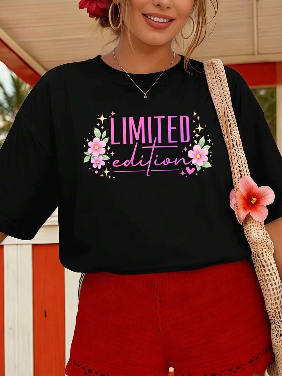 Women T-Shirts - Black - View 1