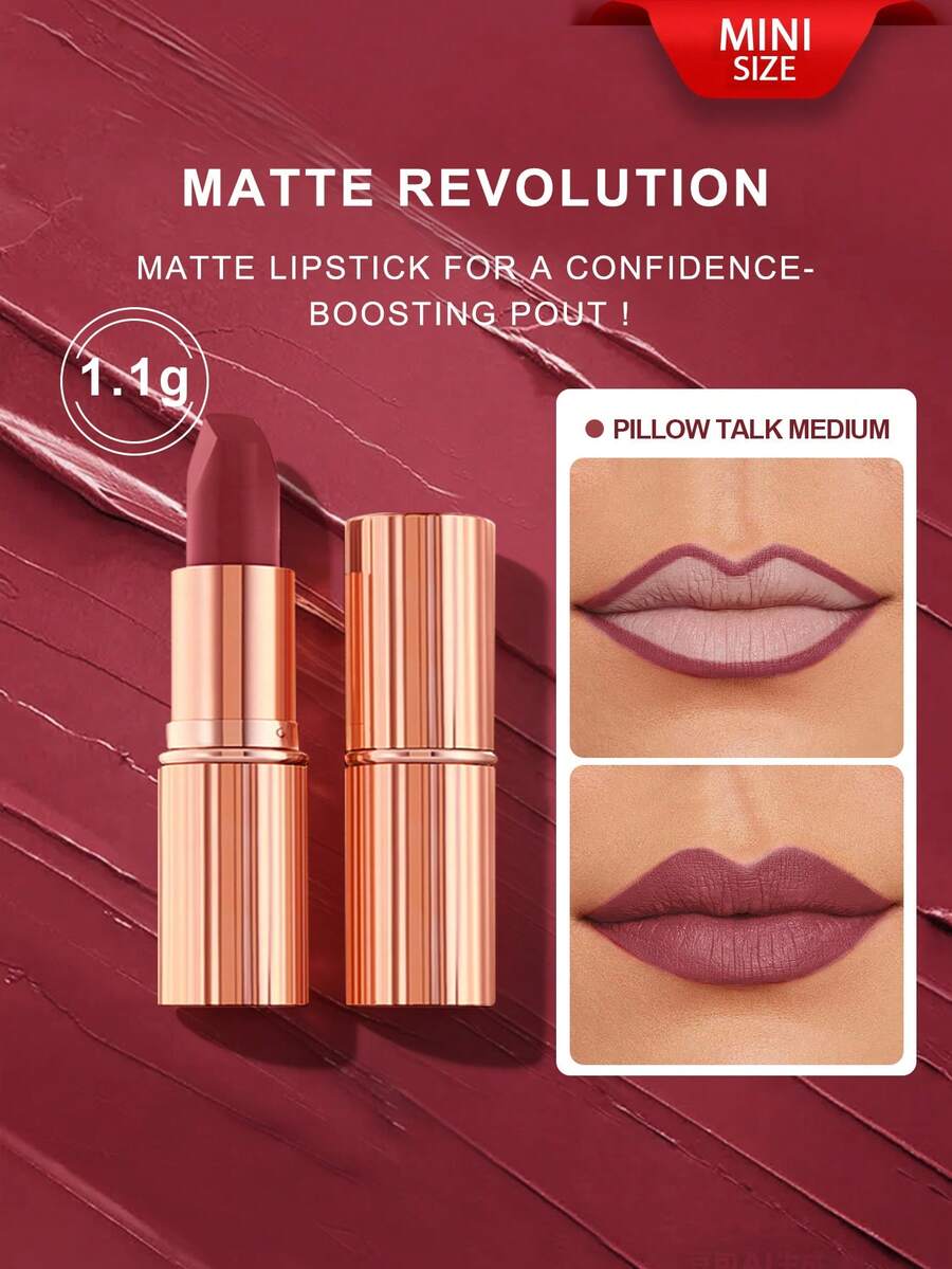 Charlotte Tilbury MATTE REVOLUTION-WALK OF NO SHAME-1.1克 - #PILLOW TALK MEDIUM - 查看 1