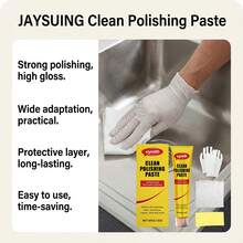Powerful Stain Removal, Instant Shine Restoration-One Cream Renews All Your Kitchen Metal. - Liquid - View 4
