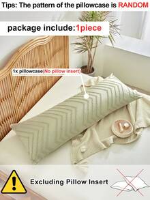 1 chiếc vỏ gối trang trí bằng polyester kiểu Bohemian màu xanh lá cây, họa tiết sọc lượn sóng, khoét lỗ, màu trơn, phong cách trang trại tối giản, mềm mại và thoáng khí, dùng để trang trí nhà cửa, có thể giặt máy, không bao gồm ruột gối. - màu xanh lá - Xem 4
