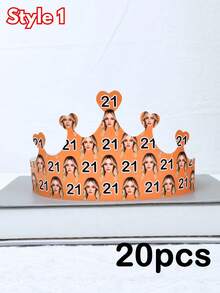1/5/10/20 chiếc vương miện sinh nhật tùy chỉnh, vương miện trang trí tiệc sinh nhật nhiều màu sắc, mũ đội đầu hoàng tử bằng giấy cá nhân hóa, mũ sinh nhật trang trí tiệc cá nhân hóa, trang trí sinh nhật 20/30/40/50/60/70 tuổi, tải ảnh lên để làm mũ đội đầu hình bóng bằng bìa cứng cho lễ tốt nghiệp, tiệc tùng, Ngày của Mẹ, Ngày của Cha, quà tặng bạn bè, quà tặng cho cô ấy, quà tặng cho anh ấy, phụ kiện chụp ảnh. - Nhiều màu - Xem 23