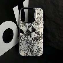 Phone Case - Gothic Style Fashion-Themed Phone Case Featuring A Redemption Angel Design, Compatible With Iphone 17, 16E, 16, 15, 14, 13, 12, 11 Mini, Pro, Max, Air, X, XR, XSMAX, 8 FMWX - Mixed Colors - View 2