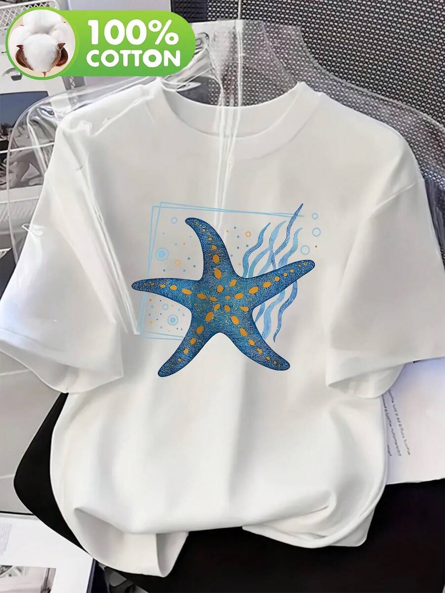 Women T-Shirts - [White] - View 1